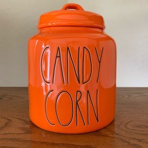 Rae Dunn Other - **SOLD** Rae Dunn Orange Candy Corn Canister Rae Dunn Other - **SOLD** Rae Dunn Orange Candy Corn Canister